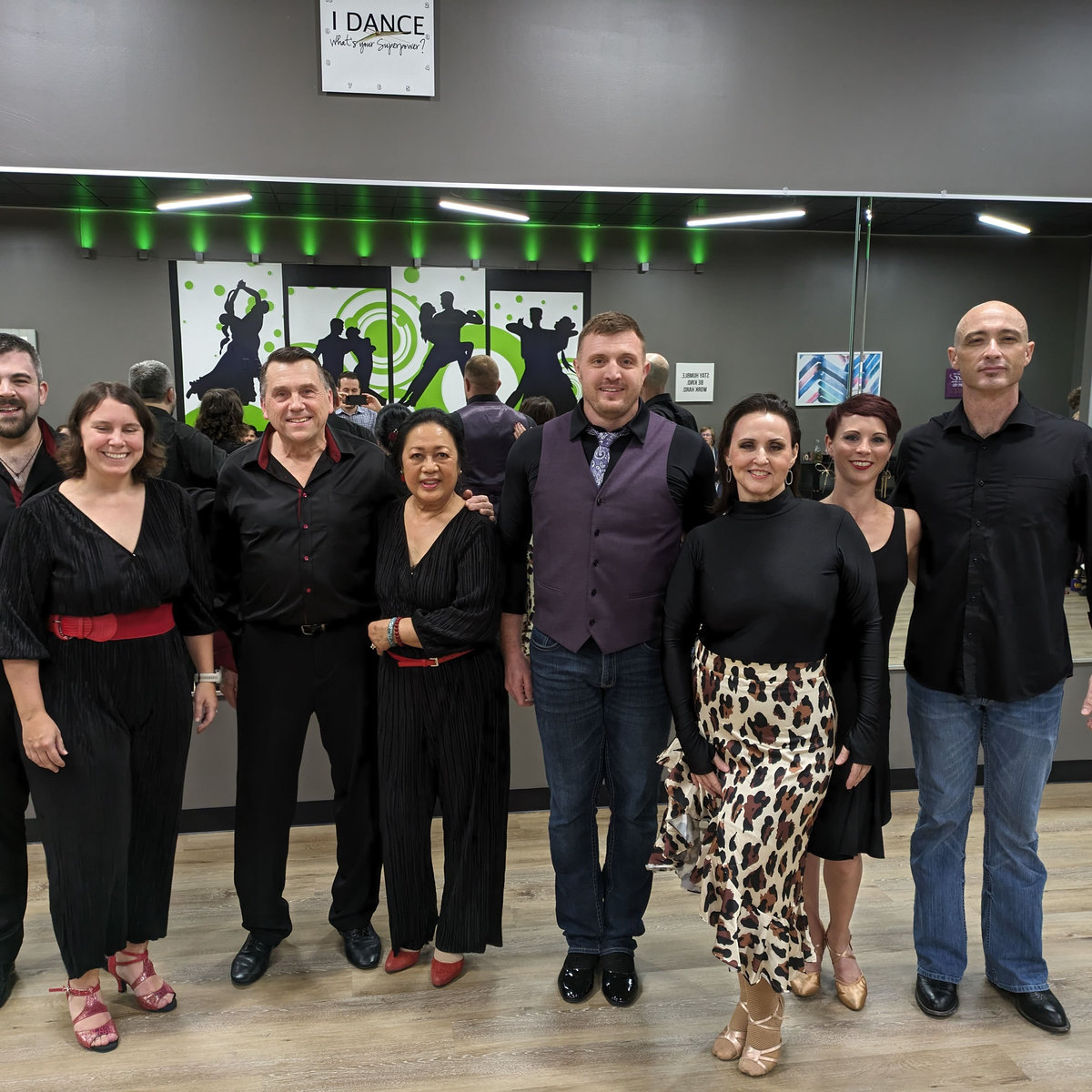 Just Danze grand opening ballroom dance performance